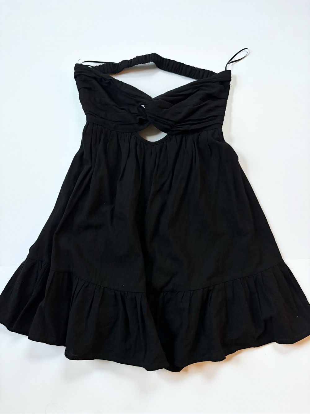 Cotton Candy LA Black Strapless Mini Dress